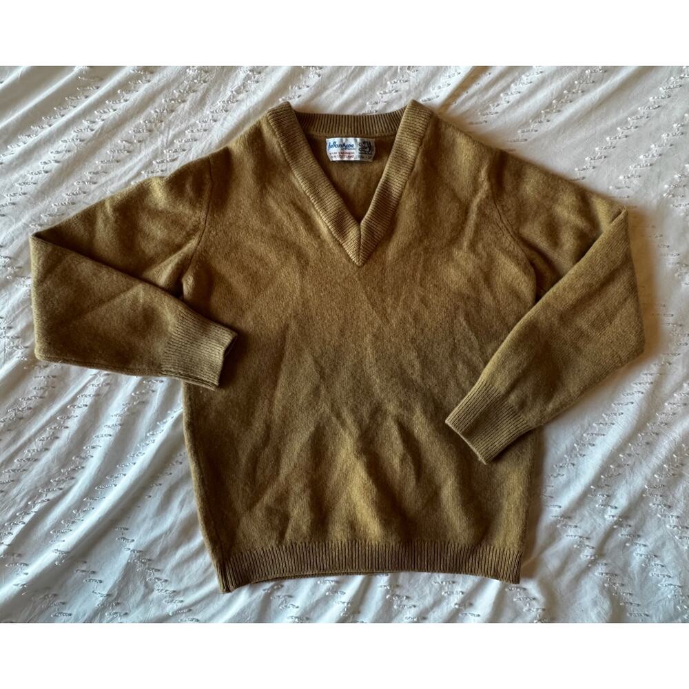 Vintage Ballantyne of Peebles Kids Sweater Cashmere made in Scotland 34”